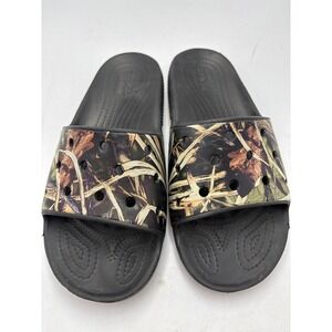 Crocs Camo Realtree Slide Sandals Men Size 8 Women Size 10‎